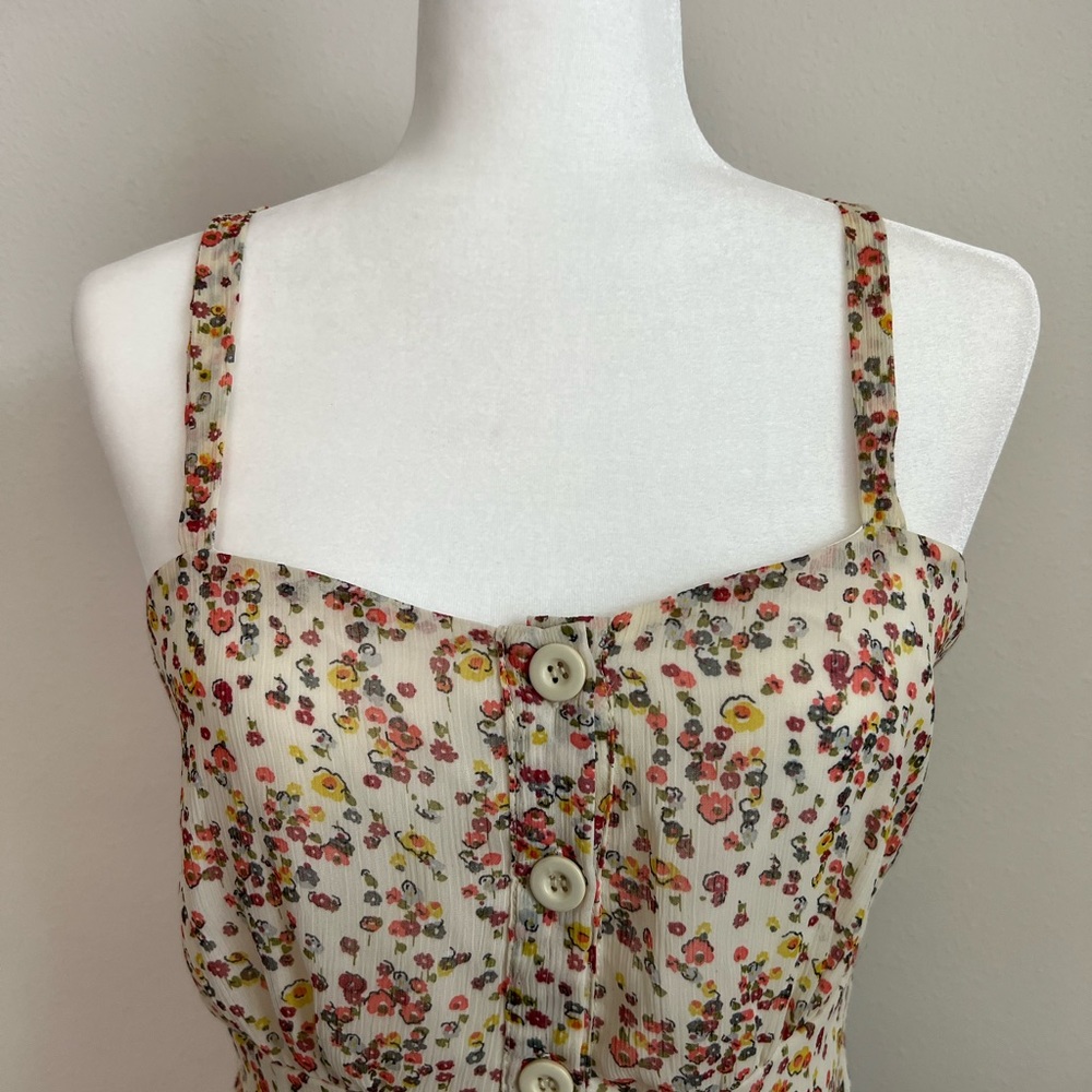 Neiman Marcus Mini Dress with Flowers NWT - Size Small - Picture 2 of 7